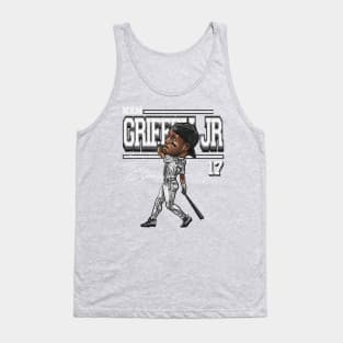 Ken Griffey Jr. Chicago W Cartoon Tank Top